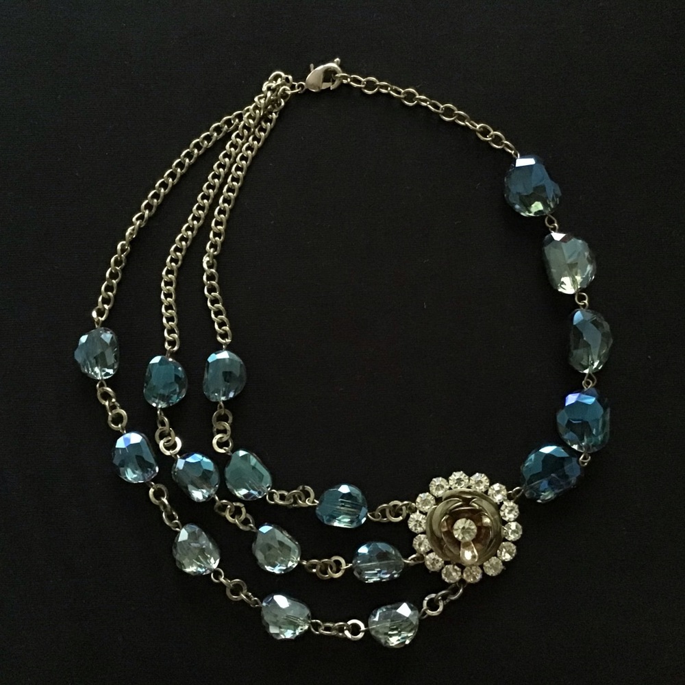 Floral Multi-strand necklace